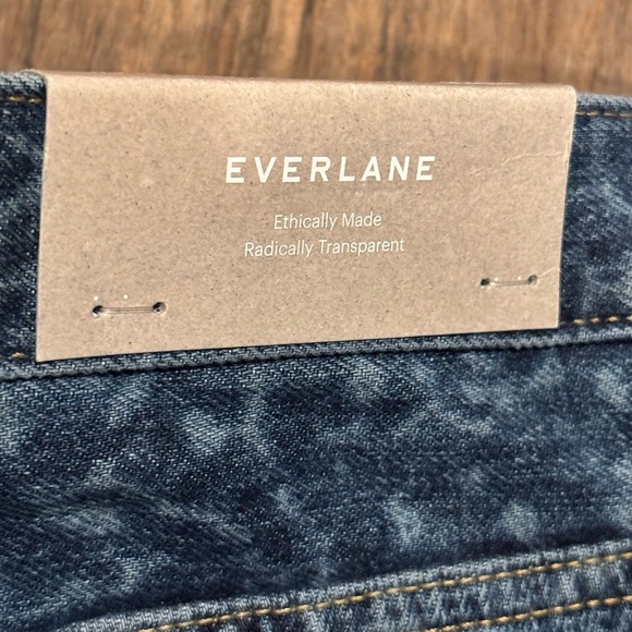Everlane - The 90’s Cheeky Jean - Dark Painterly Strokes - Picture 8 of 11